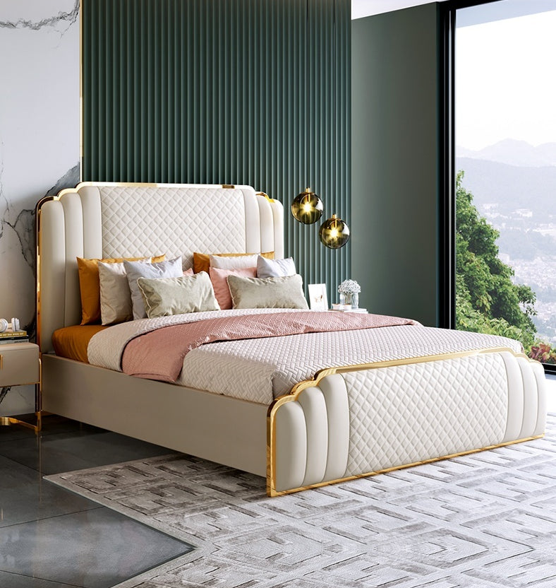 RegalDreams Elegance Bed: Perfect Blend  Luxury for Your Living Spaces